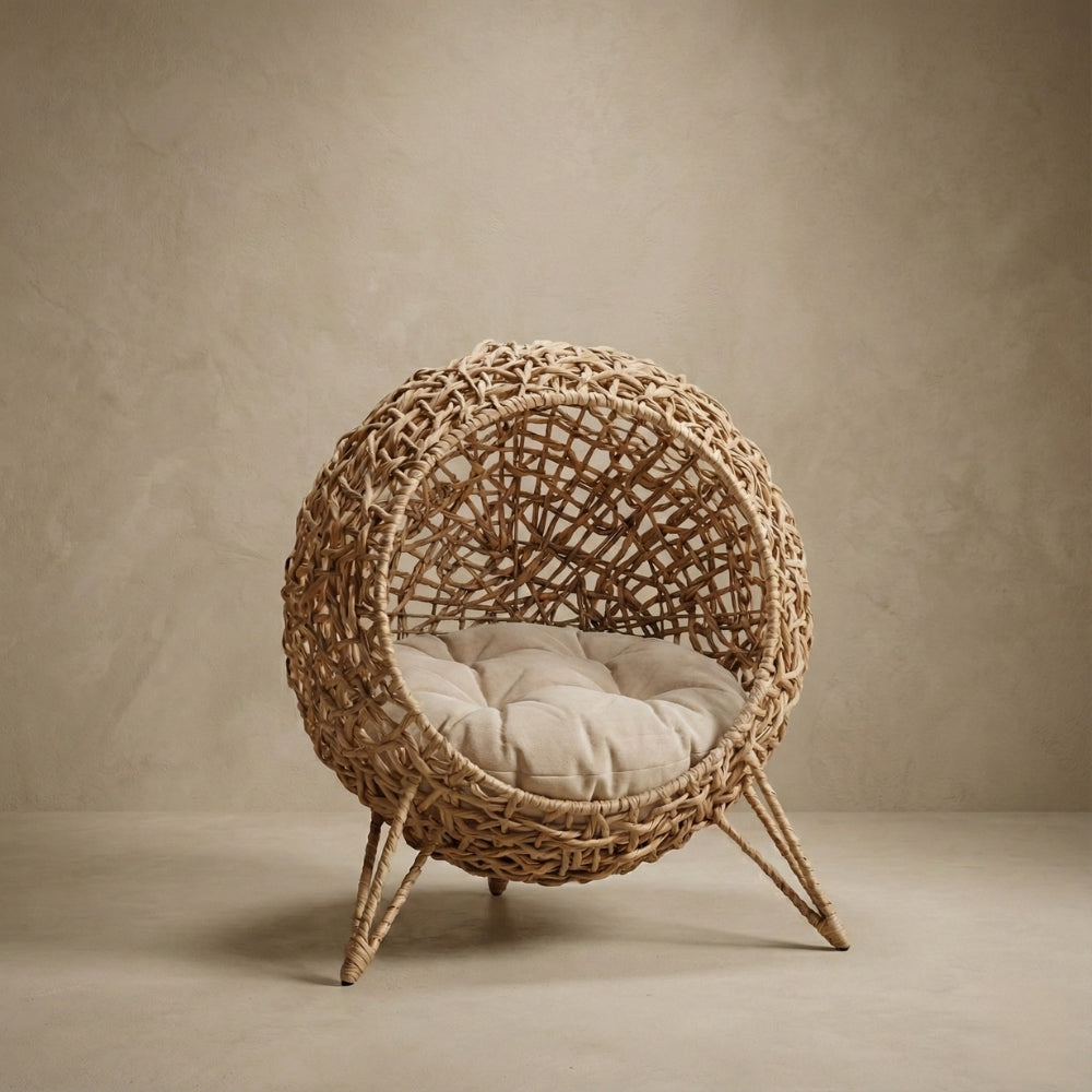 Niche chat sur pieds design moderne et épuré